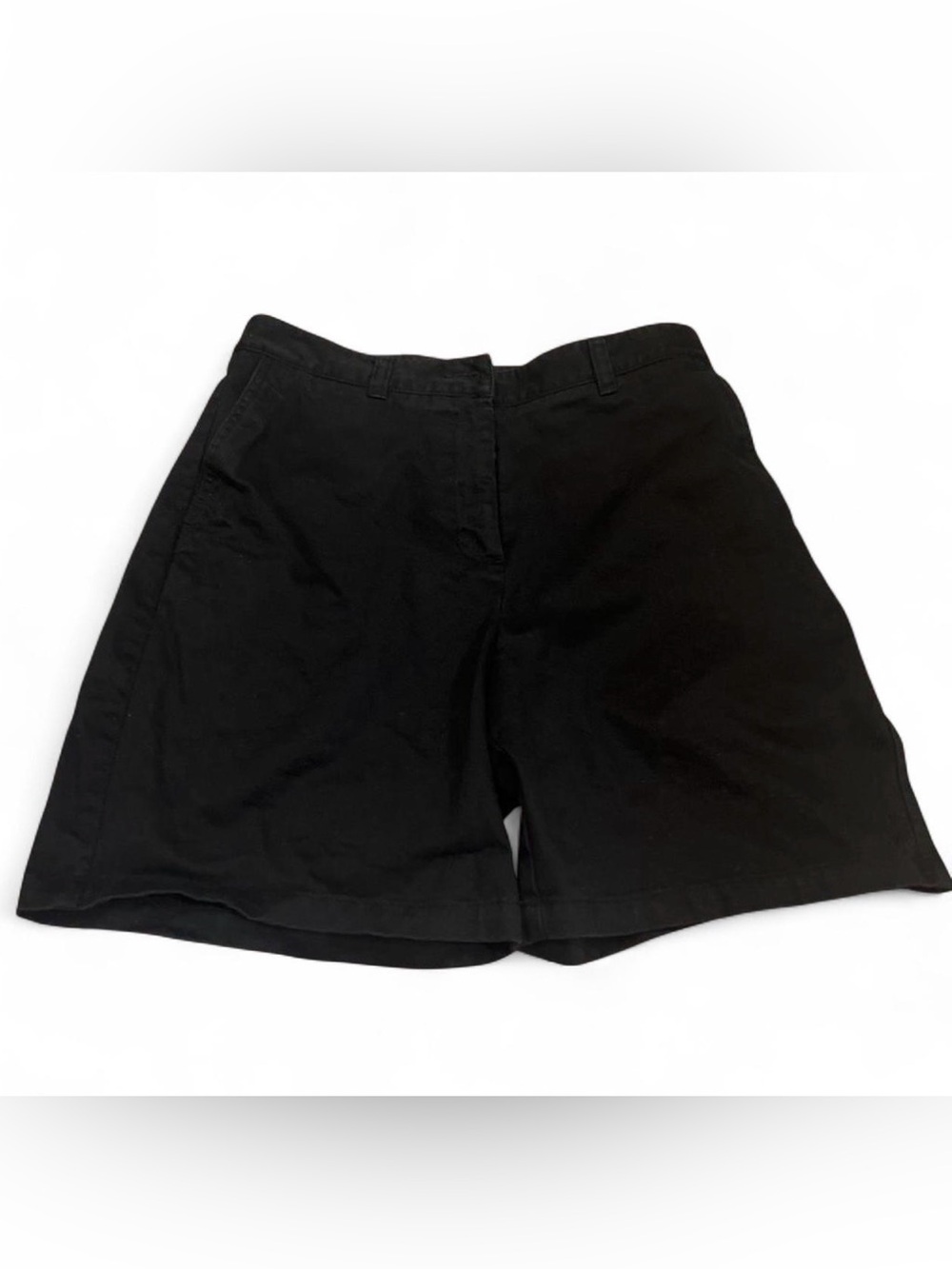 Vintage 90s Eddie Bauer Black High-Waist Skater Grunge Women's Shorts